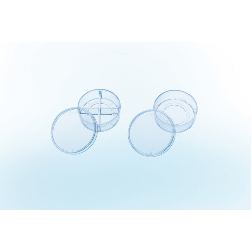 Cell Culture Dishes with Glass Bottom